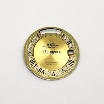 Циферблат для часов Rolex золотистый CRO-001 - 8